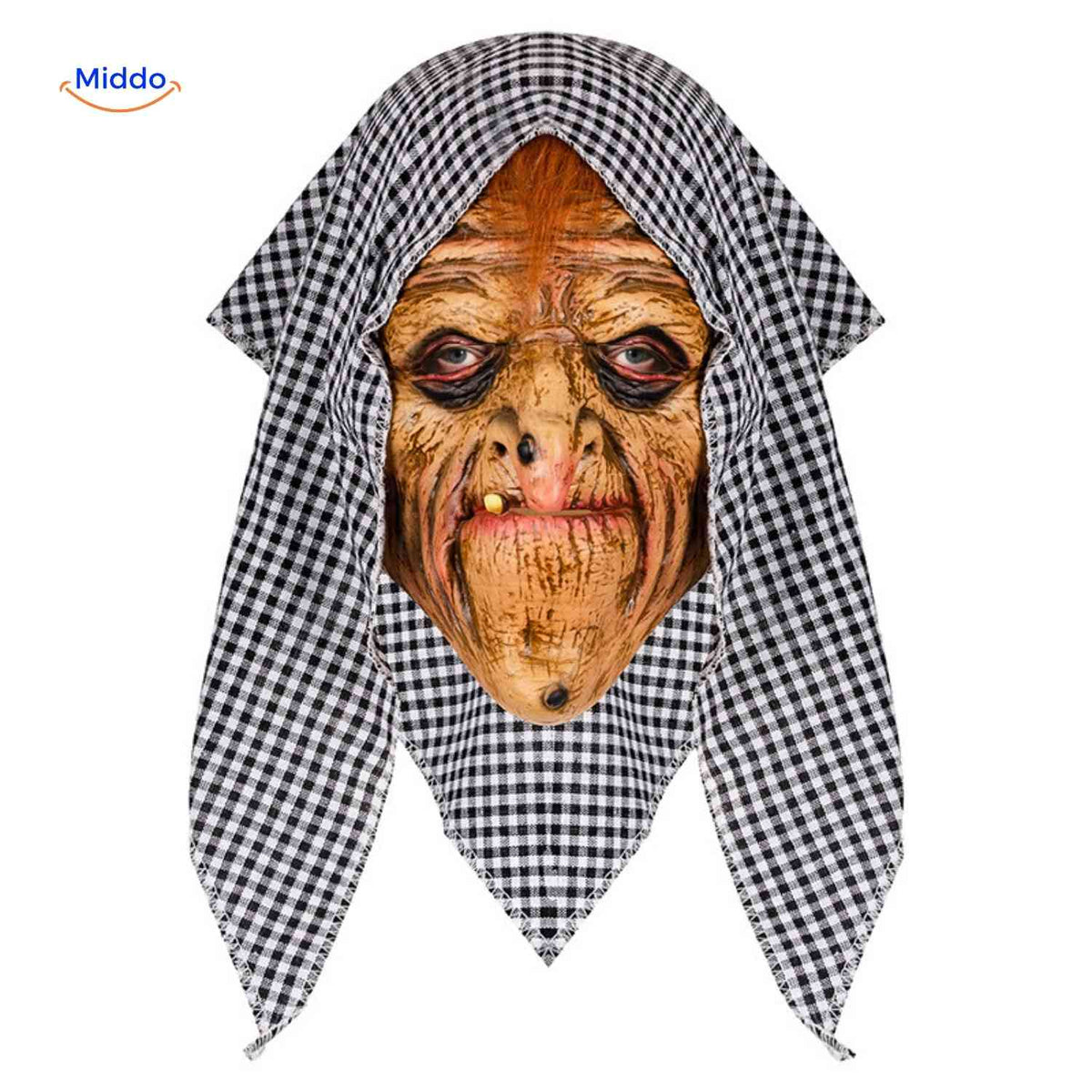 Horror Mask with Hood Full Face Skull Halloween Cosplay Party Mask Breathable Comfortable Spooky | Sansoti