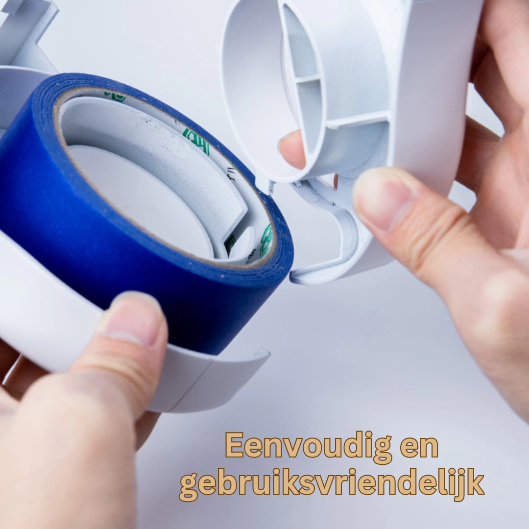Manueller Klebeband-Abroller für Abdeckband – Präzises Maskierwerkzeug für Malerarbeiten | Sansoti