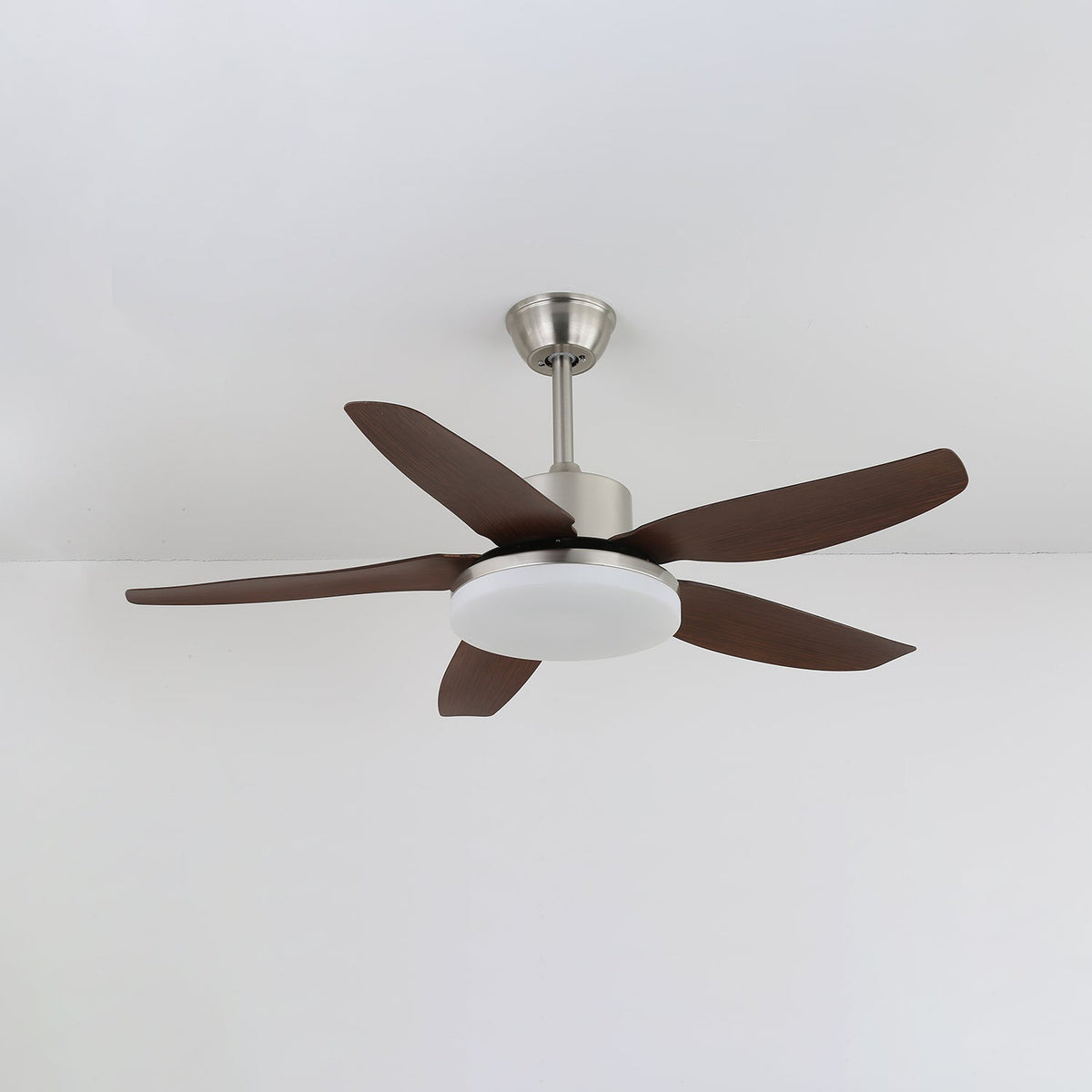 Deckenventilator Eland aus Holz mit Beleuchtung Ø122 cm | Sansoti