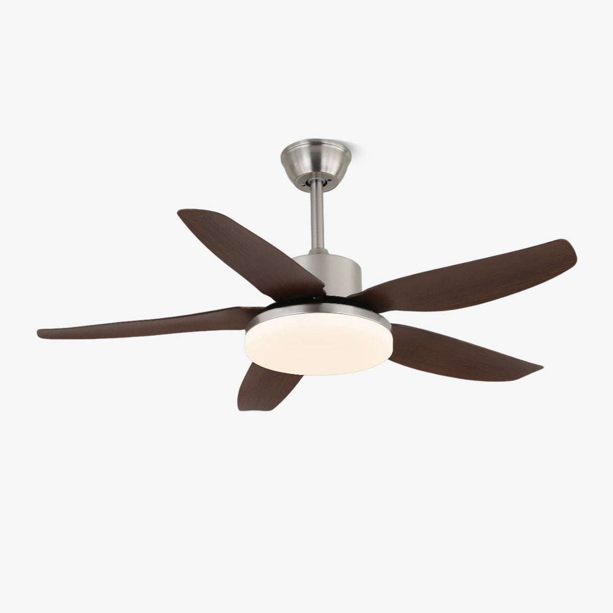 Deckenventilator Eland aus Holz mit Beleuchtung Ø122 cm | Sansoti