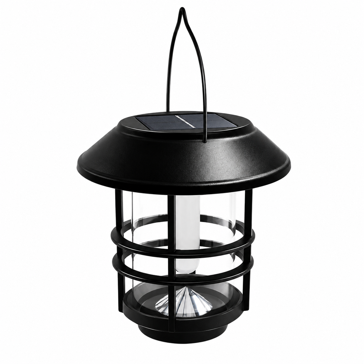 Solar Lanterns with Flame Effect for Garden and Porch – Atmospheric Wall Lighting 2 Pieces | Sansoti
