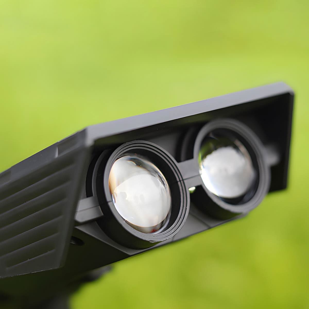 Adjustable Solar-Powered Garden Spotlight with IP65 Waterproof Protection for Atmospheric Outdoor Garden Lighting | Sansoti