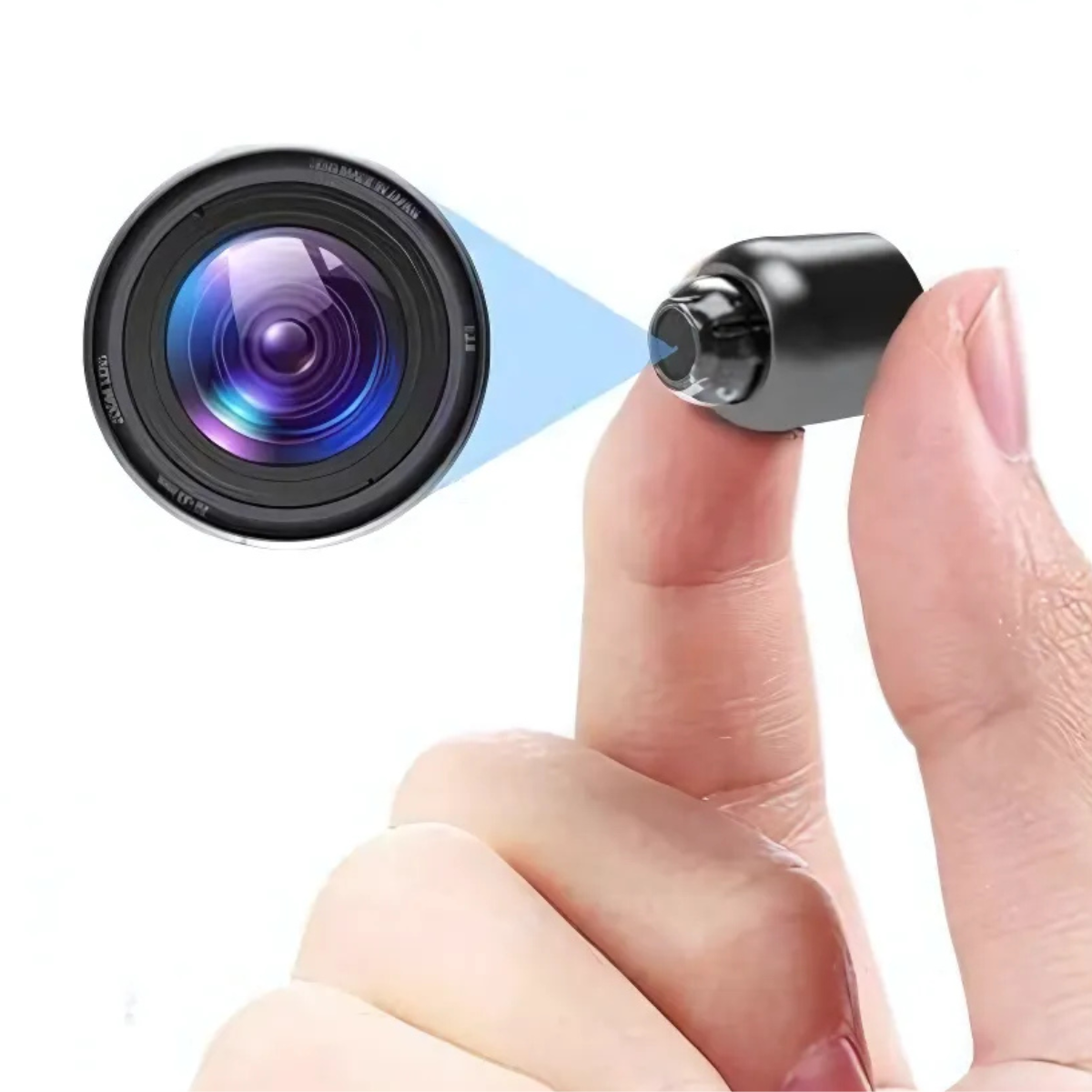 Compact Security Camera Full HD 1080p WiFi Night Vision with Motion Detection for Home Surveillance and Childcare | Sansoti