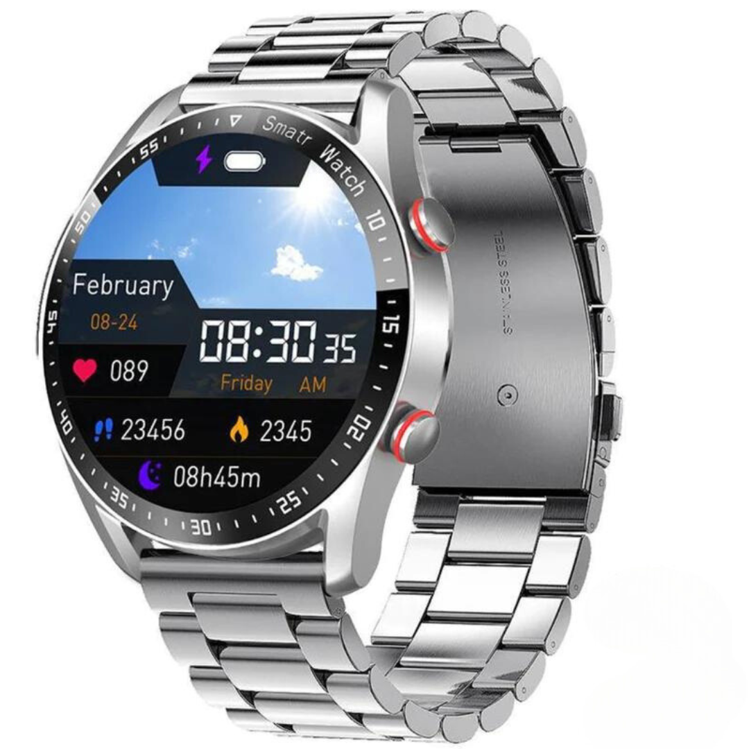Smartwatch with Speaker, Bluetooth, and Fitness Features – Luxury Design for Sports and Daily Use | Sansoti
