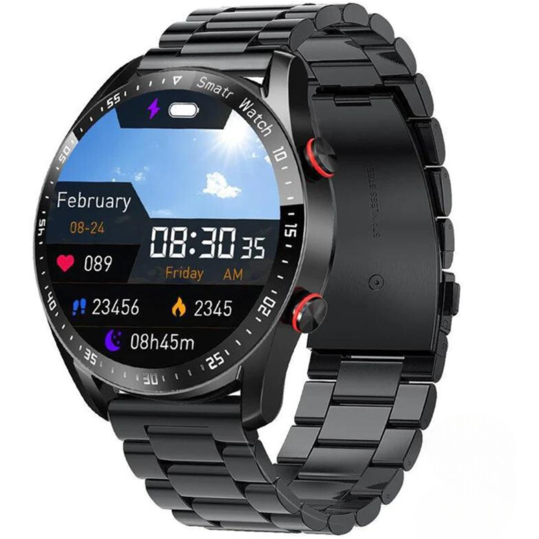 Smartwatch with Speaker, Bluetooth, and Fitness Features – Luxury Design for Sports and Daily Use | Sansoti