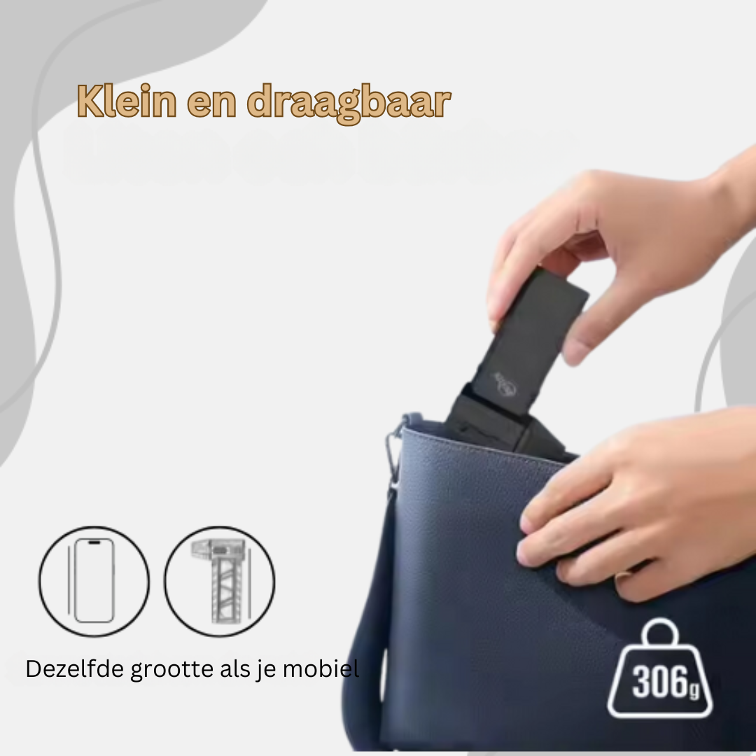 Wireless Snow Brush – Compact Electric Snow Remover for Car & Windows – USB Rechargeable | Sansoti