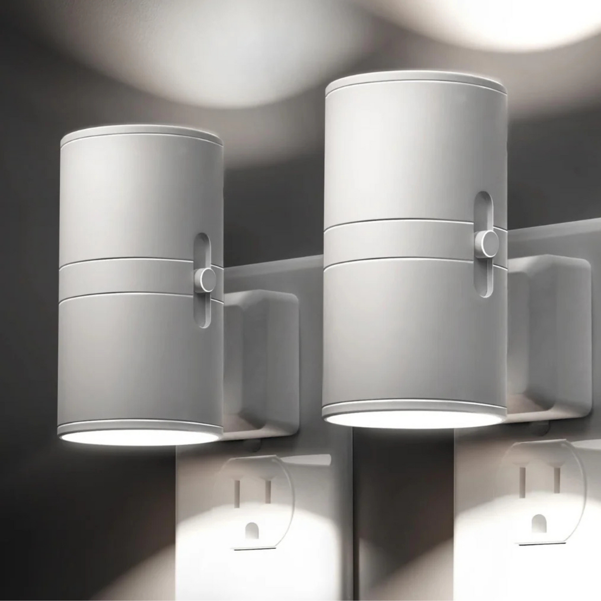 Bauhaus Dimmable Bedside Lamp with Day-Night Sensor Wall Light Warm LED Light Bedroom Hallway Bathroom Energy-Efficient | Sansoti