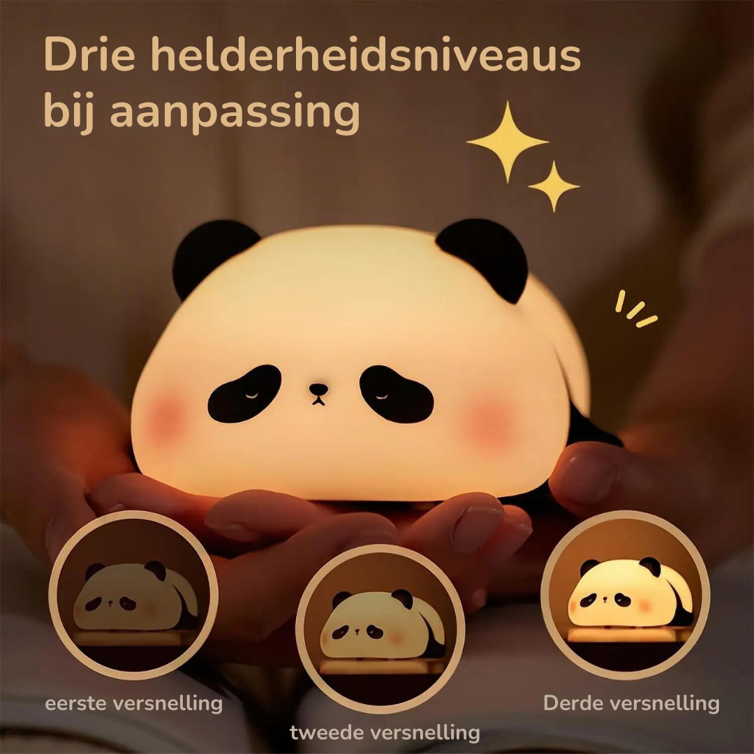 Animal Night Light LED Night Lamp Soft Silicone USB Rechargeable Timer Mood Lighting Kids Room | Sansoti