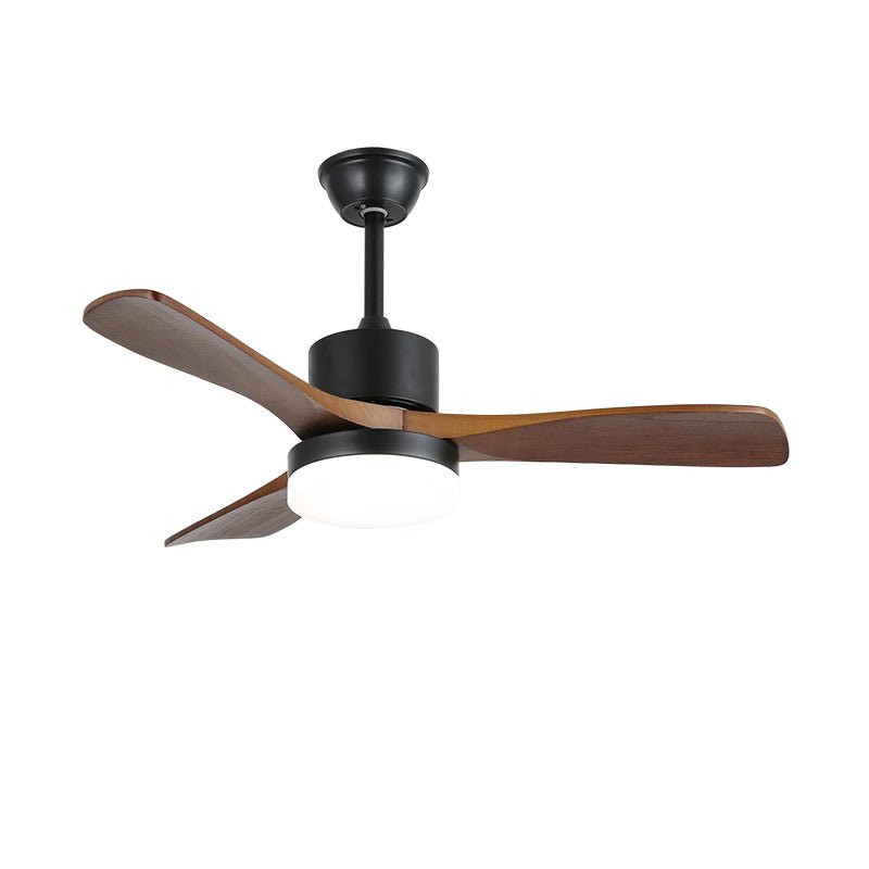 Scandinavian-inspired ceiling fan with lighting and remote control – 6 speeds, dimmable LED, available in 126 cm and 132 cm diameter | Sansoti
