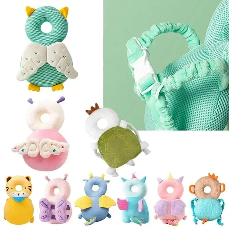 Baby Head Protector with Breathable Padding and Adjustable Buckle for Safe Learning to Walk and Crawl Toddlers | Sansoti