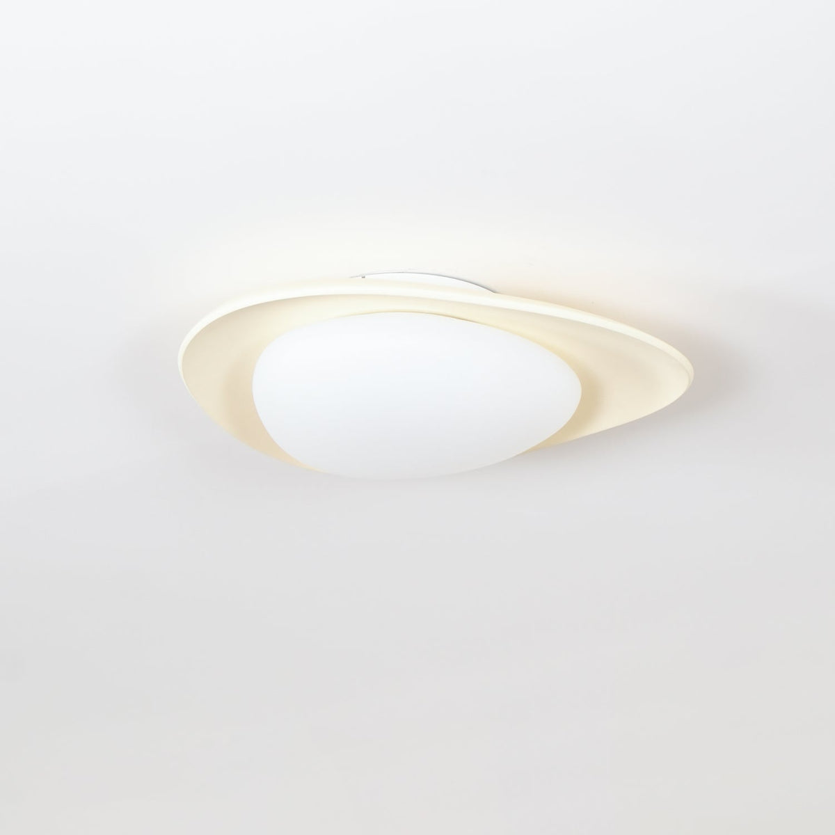 LED Plafondlamp Bladvorm Resin Groen Woonkamer Slaapkamer Eetkamer Organische Plafondlamp Scandinavisch Interieur | Sansoti