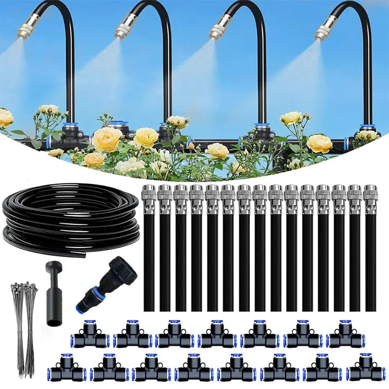 Modular Drip Irrigation System 8mm Root Zone Irrigation Tool-Free | Sansoti