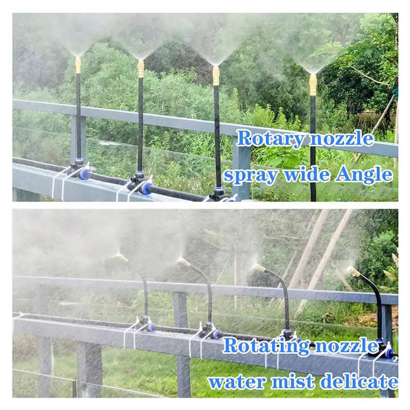 Modular Drip Irrigation System 8mm Root Zone Irrigation Tool-Free | Sansoti