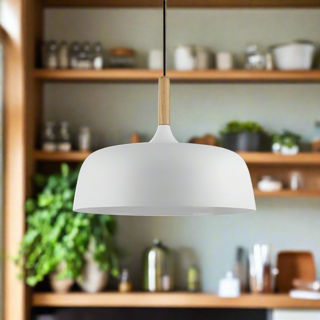 Pendant Lamp LED Metal Scandinavian Minimalist Living Room Kitchen Dining Room 60W | Sansoti
