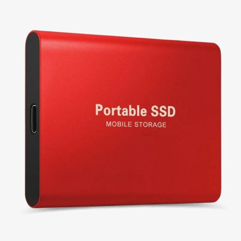 External SSD Drive 128GB USB 3.1 Aluminum Casing Portable Fast Data Storage Compatible with PC Laptop | Sansoti