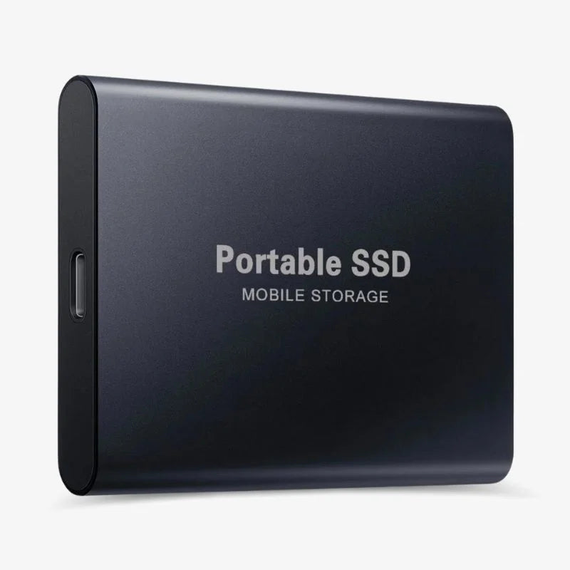External SSD Drive 128GB USB 3.1 Aluminum Casing Portable Fast Data Storage Compatible with PC Laptop | Sansoti