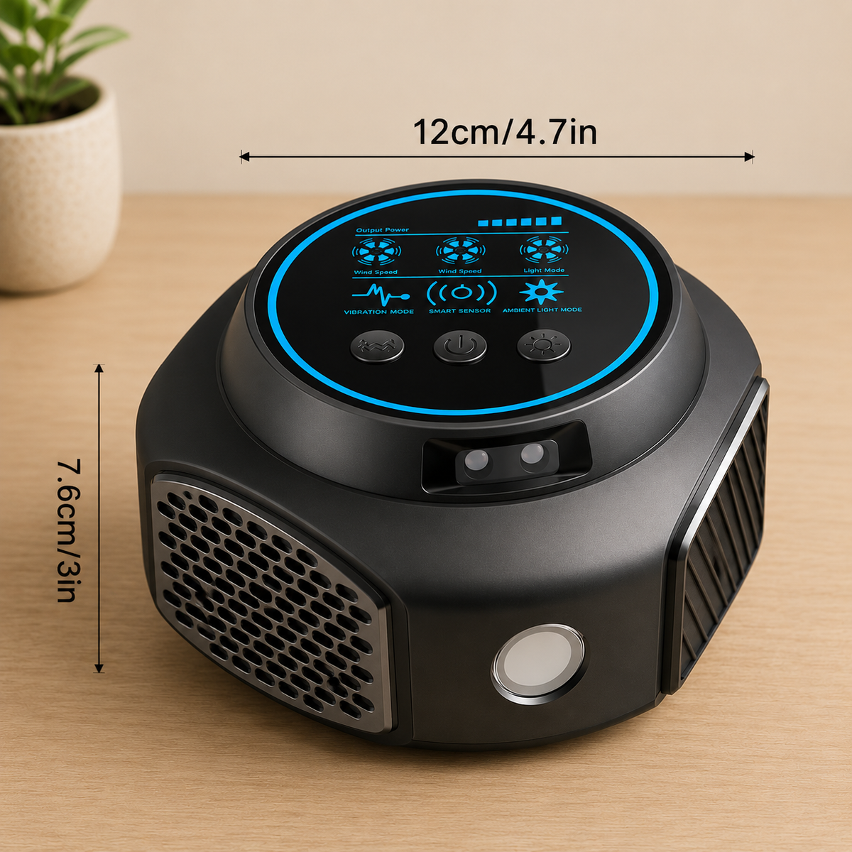 Ultrasonic Insect Repellent with 360° Protection Against Wasps Bees and Flies for Garden Patio Balcony Mains-Powered | Sansoti