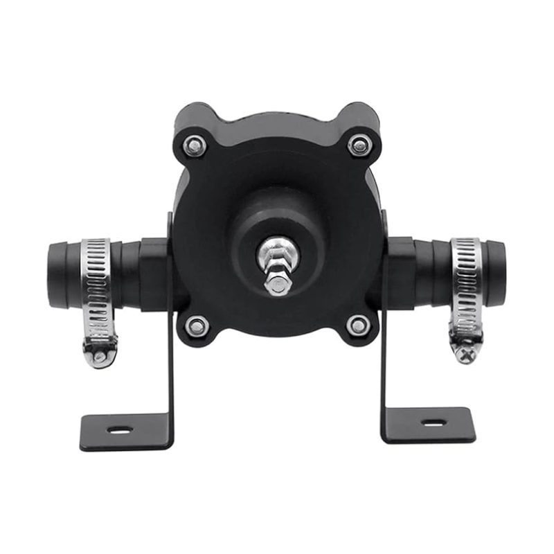 Water Pump for Drill Portable Garden Irrigation Camping Pump Liquid Transfer Black Plastic | Sansoti