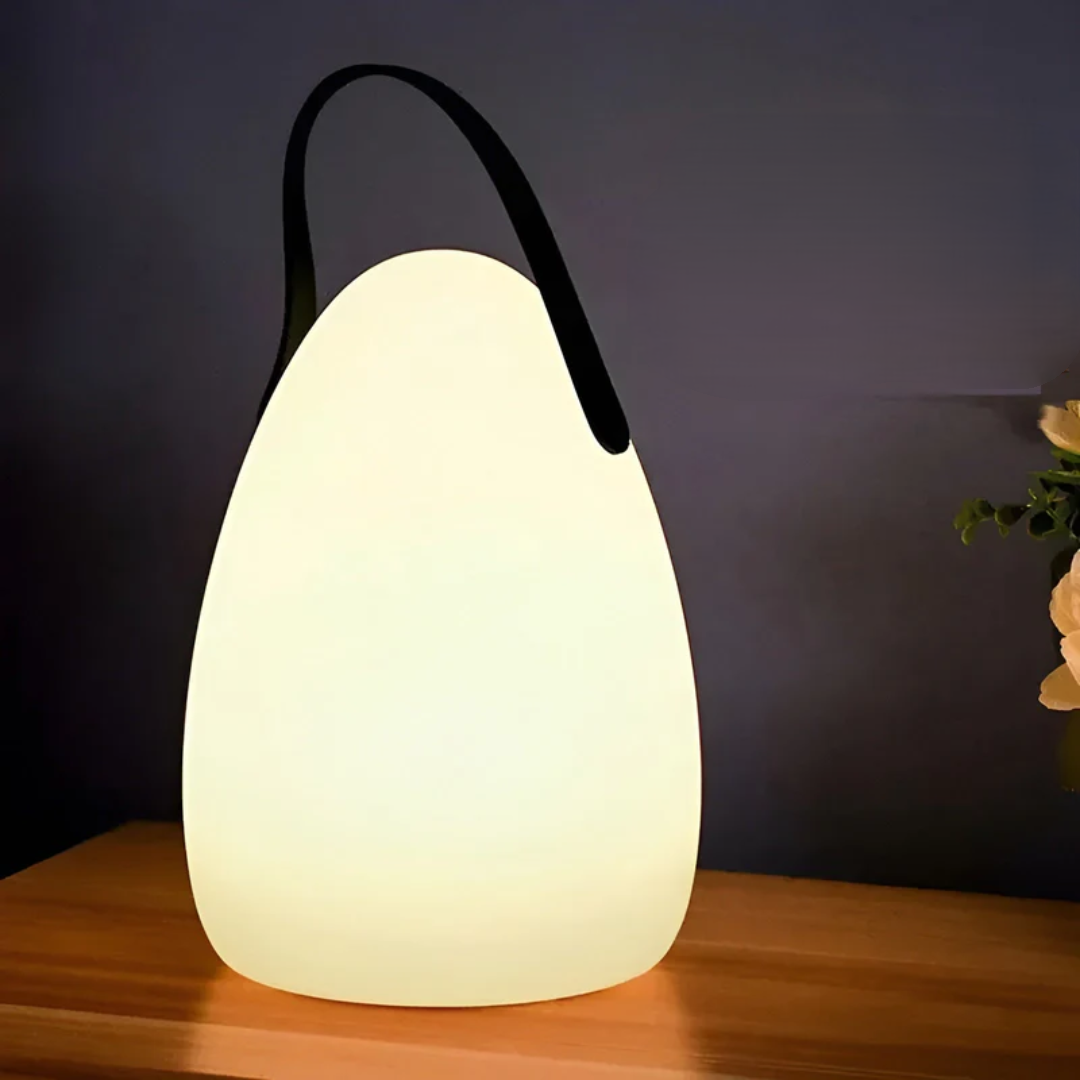 Draadloze led tafellamp met dimfunctie en kleurstanden voor binnen en buiten | Sansoti