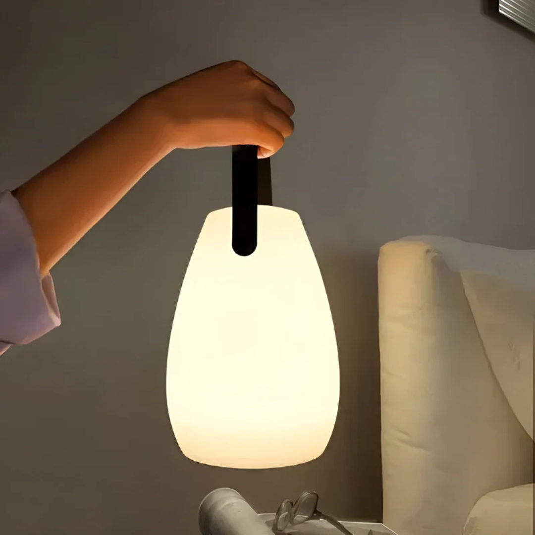 Wireless Rechargeable Table Lamp Waterproof LED 16 Colors with Remote Control for Indoor and Outdoor Use | Sansoti