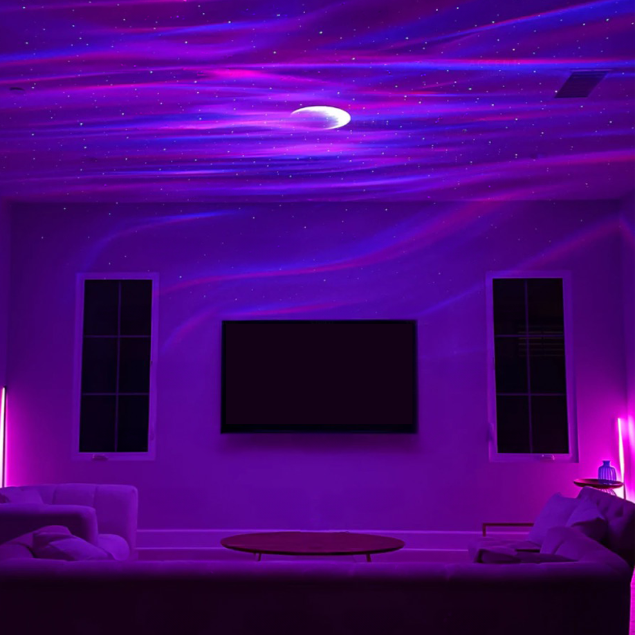 Starry Sky Projector Lamp with Remote Control 24 Colors | Sansoti