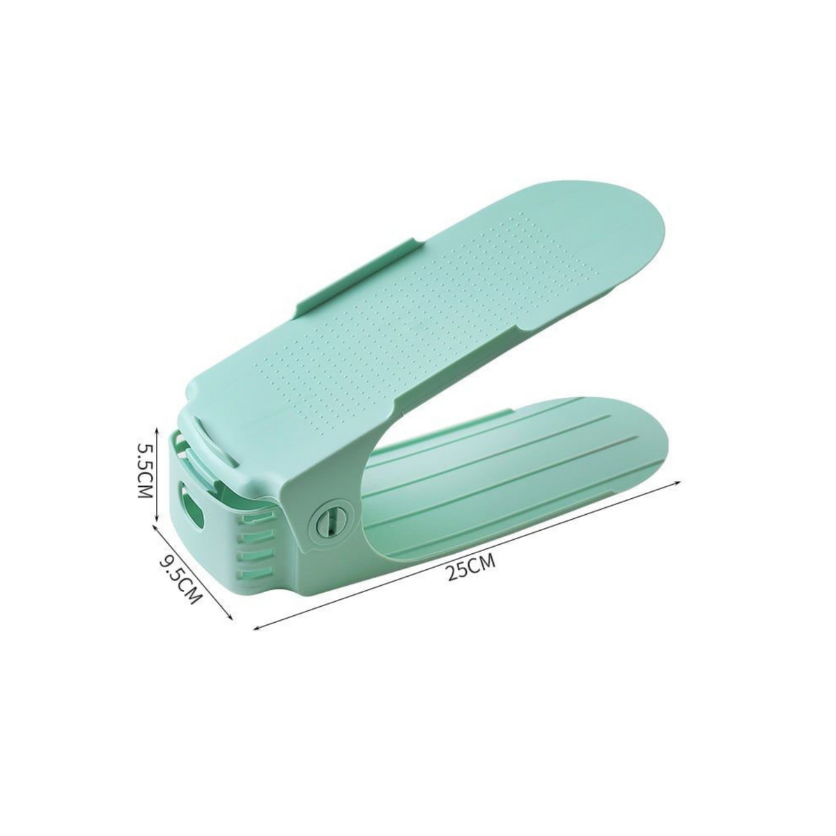 Shoe Rack – Space-Saving Organizer for All Shoe Types – Adjustable and Non-Slip | Sansoti
