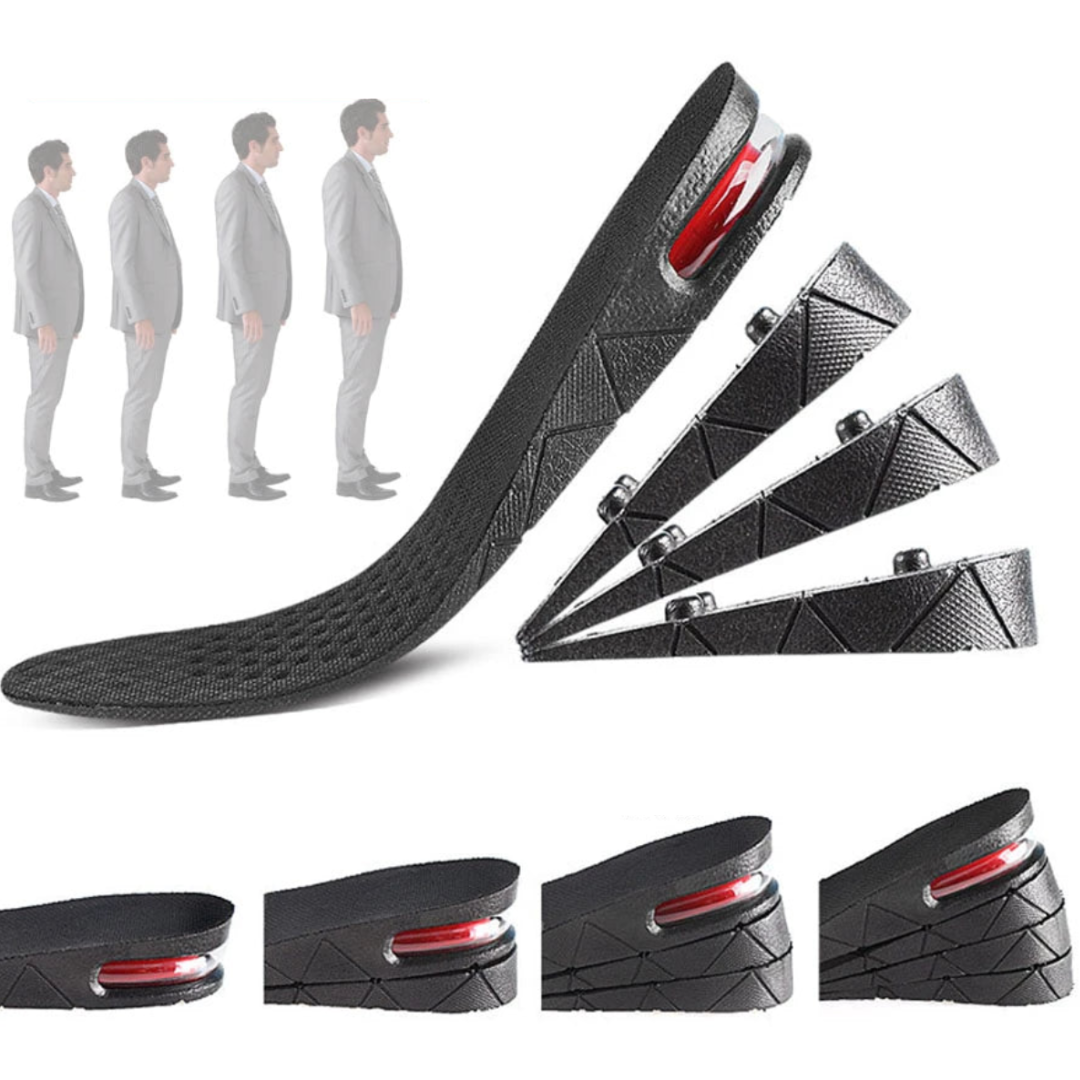 Height-Increasing Shoe Insoles 9cm Extra Height Invisible Comfortable Unisex for Daily Use and Special Occasions | Sansoti