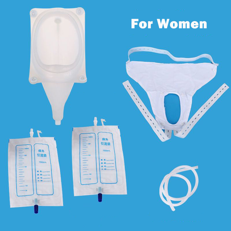 Dispositif portable de collecte urinaire en silicone Réglable Aide sanitaire Pour les déplacements Voyages Camping Plein air | Sansoti