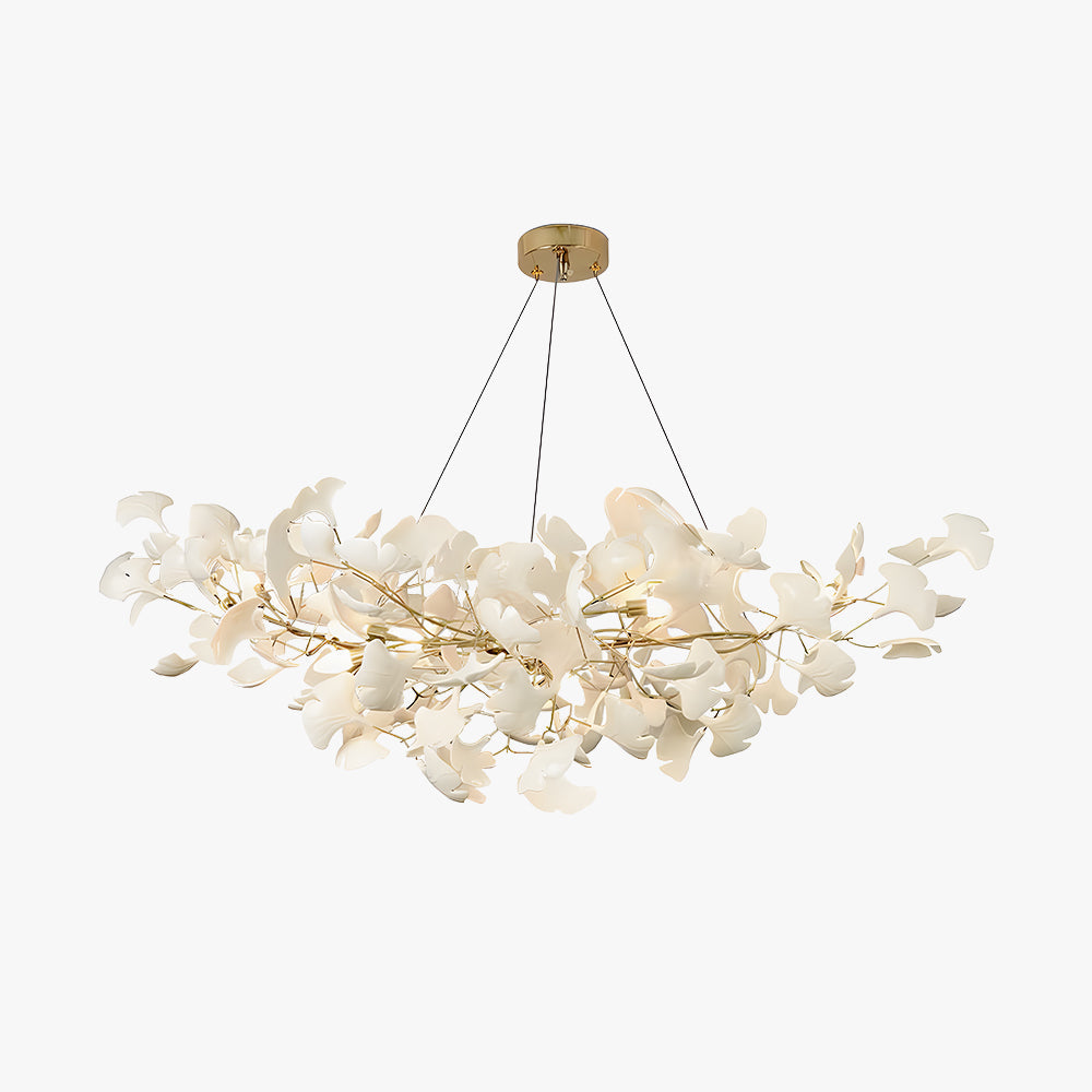 Ceramic Pendant Lamp U-Shape Gold Nickel Living Room Dining Room Bedroom Ceiling Light Modern Design | Sansoti