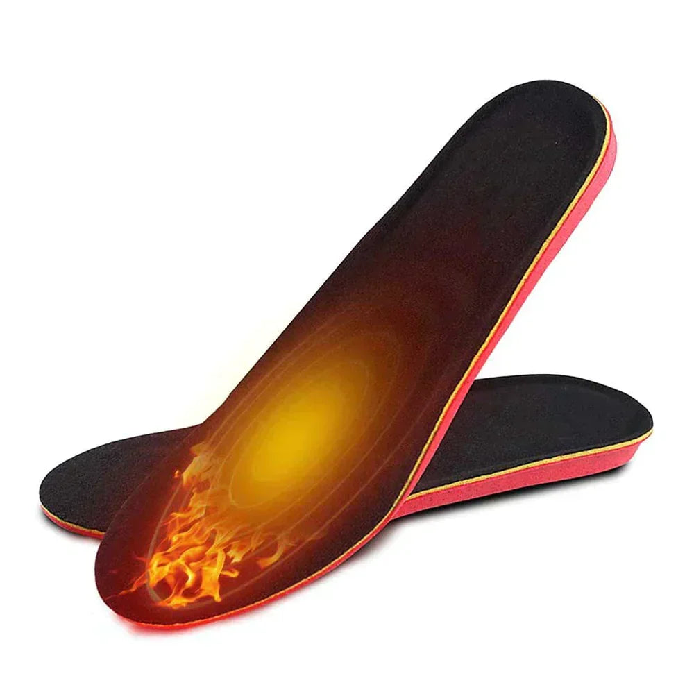 Heated insoles with rechargeable battery, adjustable temperature up to 55°C and 10 hours of warmth for winter feet | Sansoti