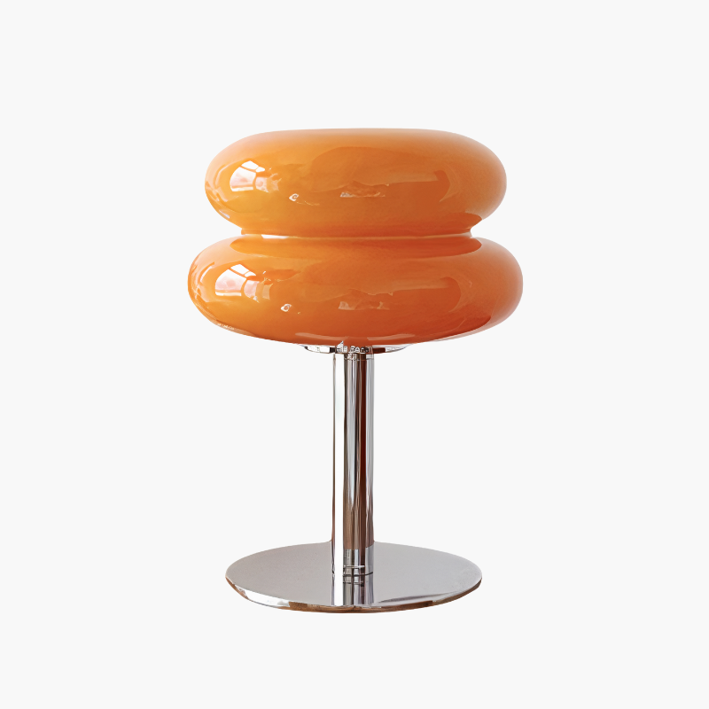 Designer Tafellamp met Touch Bediening Glas en Metaal Dimbaar LED Verlichting Modern Sfeerlamp voor Woonkamer en Slaapkamer | Sansoti