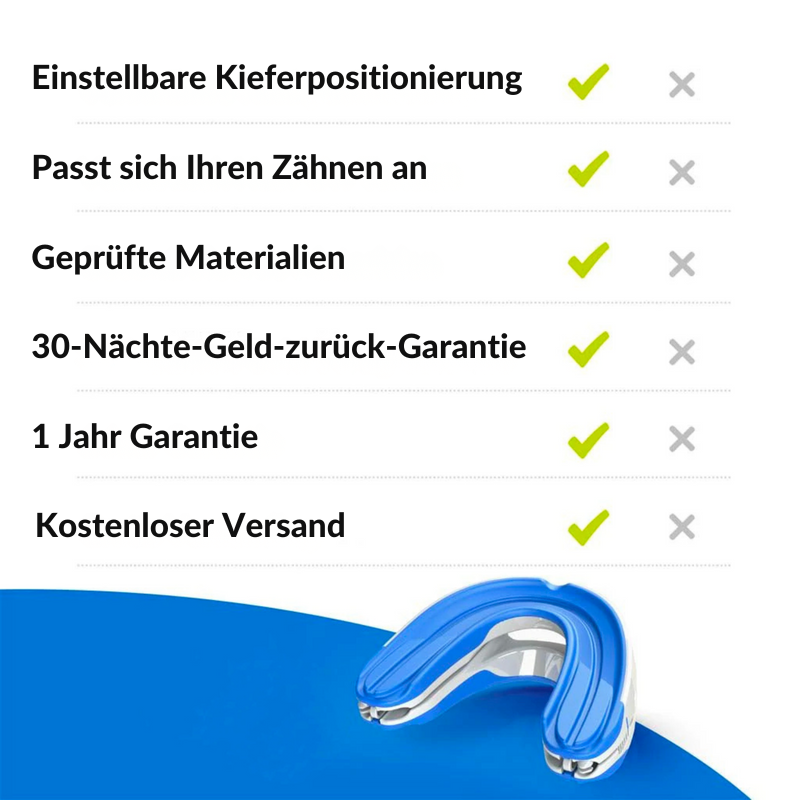 Adjustable Anti-Snore Mouthpiece with Ergonomic Fit for Comfortable Night’s Sleep | Sansoti