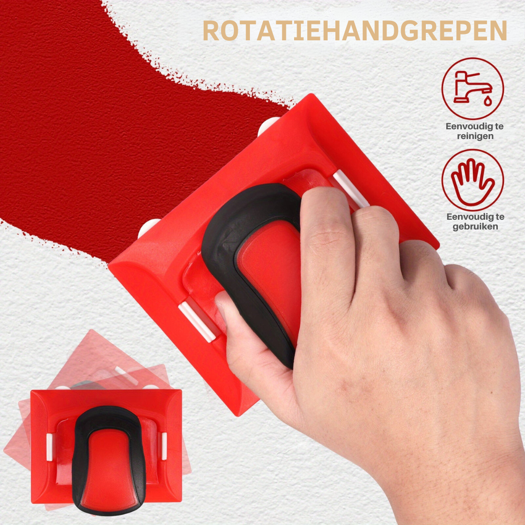 Painter’s Edge Guide with Rolling System – Professional Painting Tool for Clean, Straight Lines Without Painter’s Tape | Multifunctional Edge Guide for Ceilings, Walls, Baseboards & Frames | Sansoti