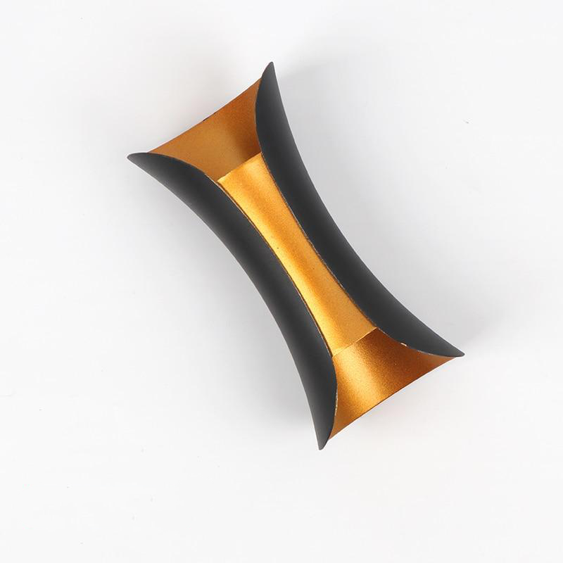 Outdoor Wall Lamp Metal Black White LED Modern Design Garden Terrace Entrance Facade Cozy | Sansoti