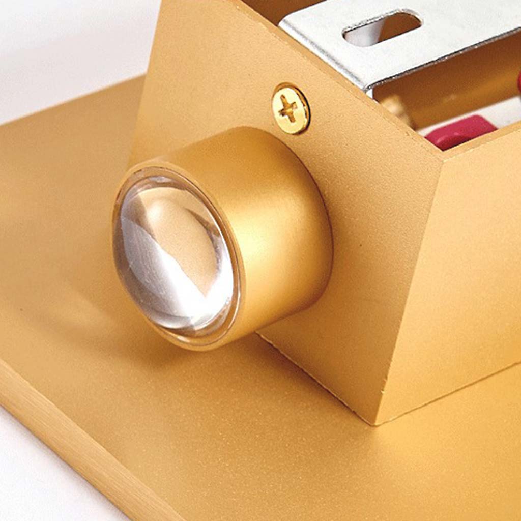 Modern Rectangular LED Wall Light Aluminum Minimalist Design 5 Colors Ambient Lighting Hallway Living Room | Sansoti