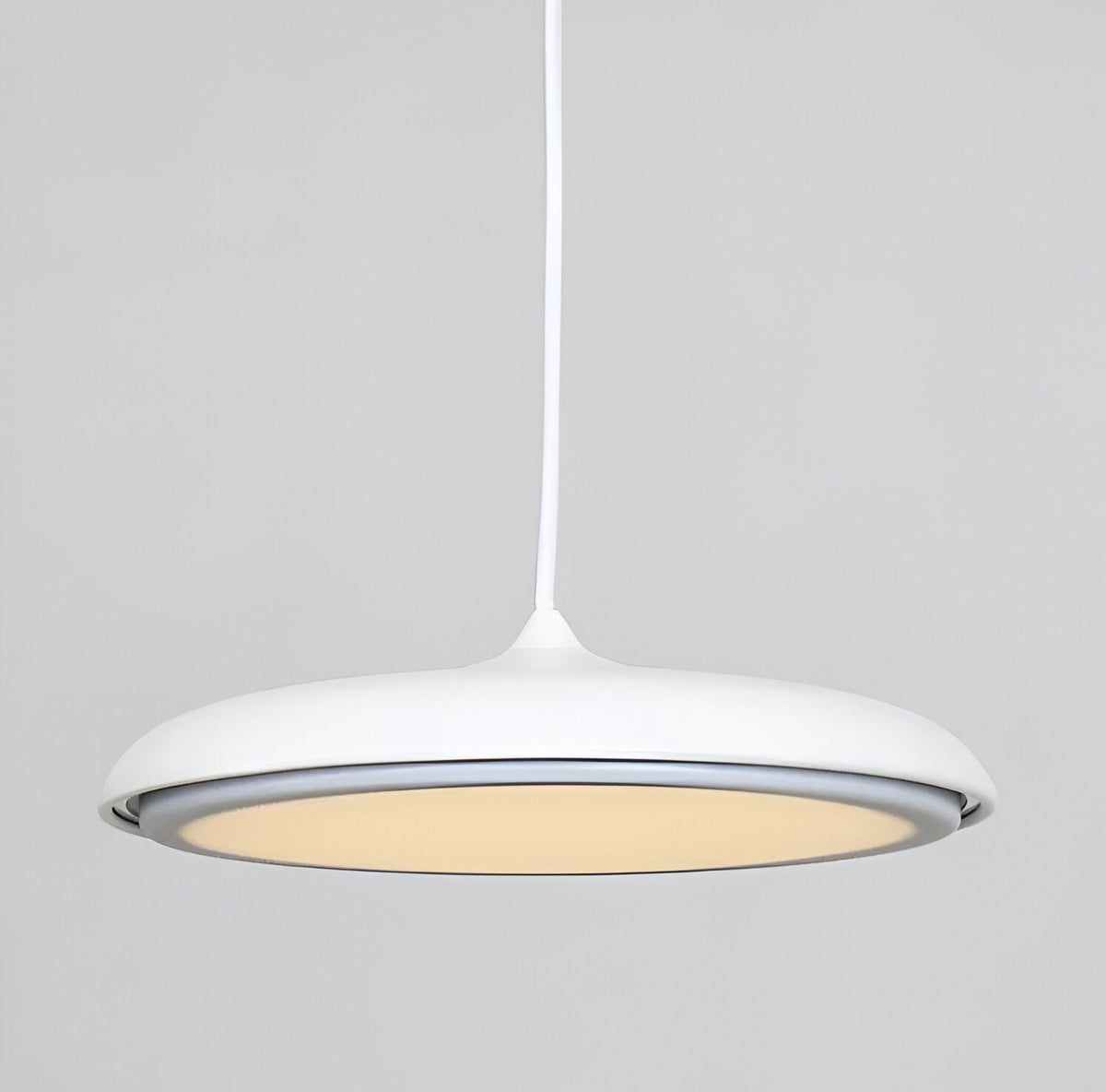 Lampa wisząca w kształcie talerza, designerska, LED 4000K, nordycka, nowoczesna, Ø25 Ø40 | Sansoti