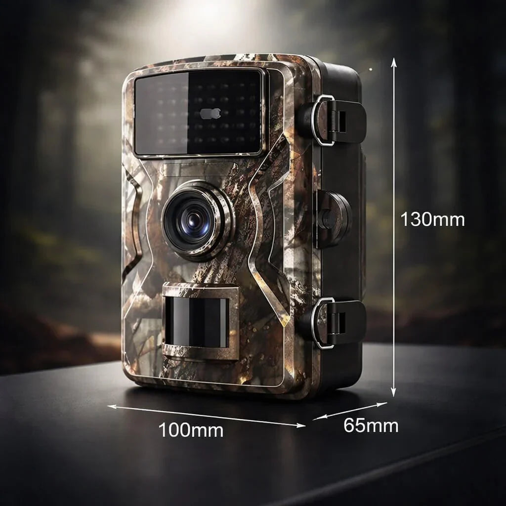 Wildlife Camera with Motion Sensor Night Vision IP66 Waterproof for Photos and Video Outdoors Animals Nature Garden | Sansoti