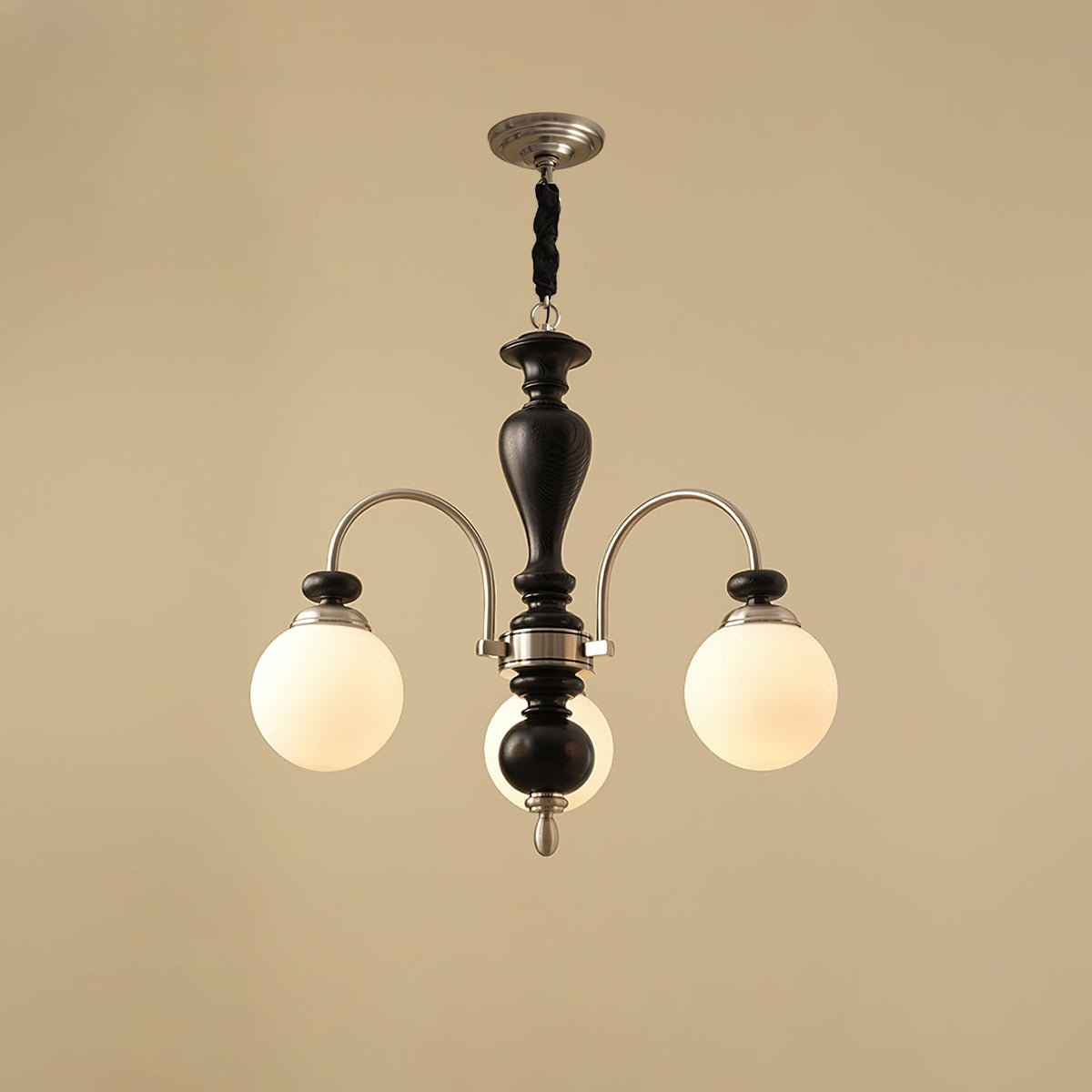Suspension industrielle 8 bras couleur noyer or salon salle à manger lampe araignée vintage lampe pendante plafonnier réglable | Sansoti