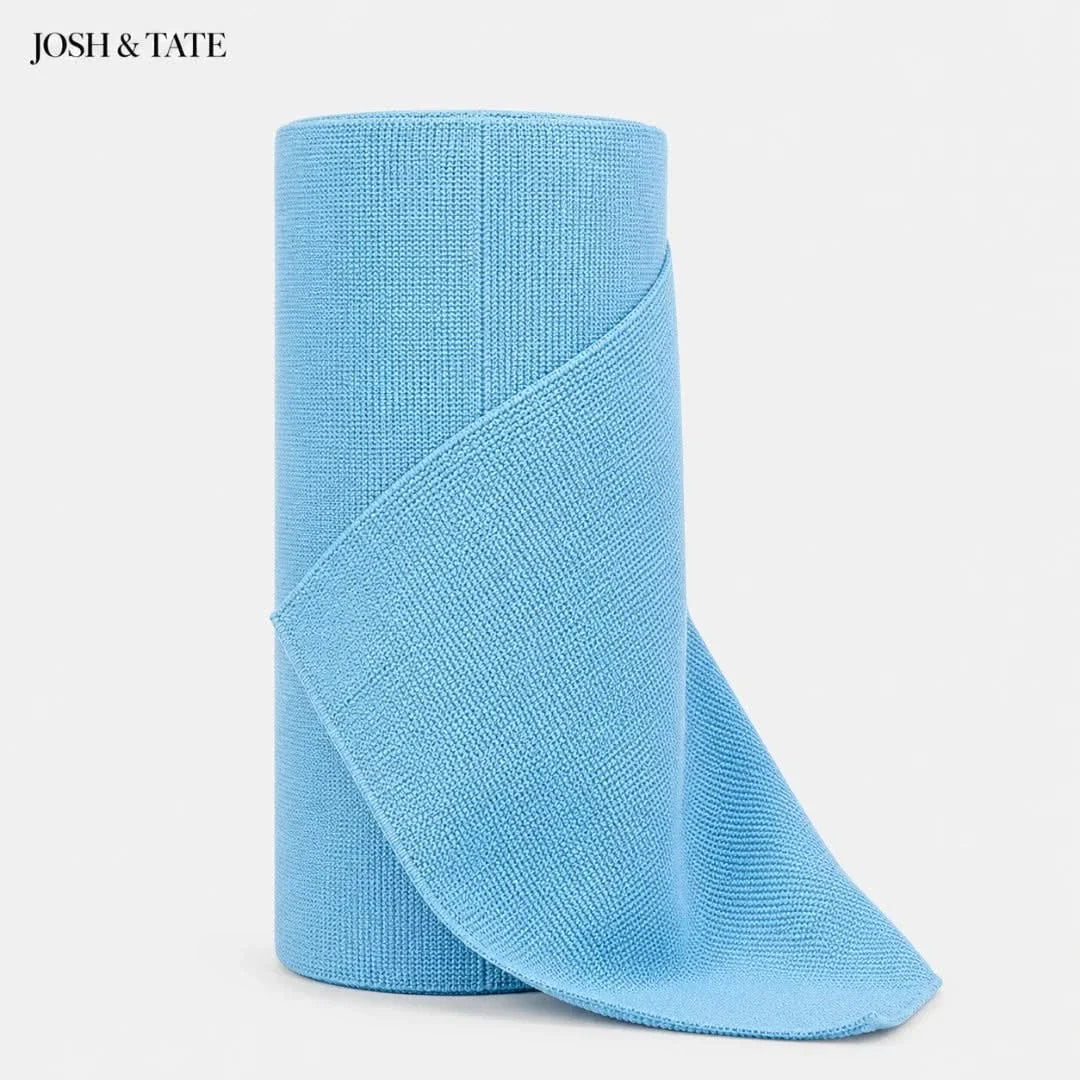 Reusable Microfiber Cloths on a Roll, 50 Pieces, Washable Cleaning Cloths for Kitchen and Bathroom, Effective | Sansoti