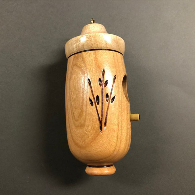 Wooden Hummingbird House Natural Nest Box for Garden and Balcony with Hand-Carved Details Decorative Birdhouse | Sansoti