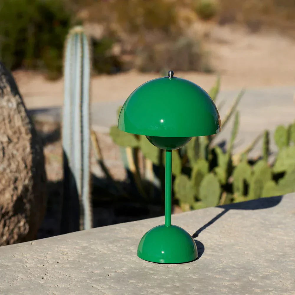 Lampe de table champignon LED USB rechargeable sans fil chevet bureau lumière d'ambiance intérieur | Sansoti