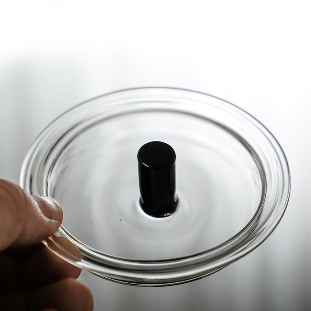 Glass Teapot With Infuser Heat-Resistant Borosilicate Glass 1 Liter | Sansoti