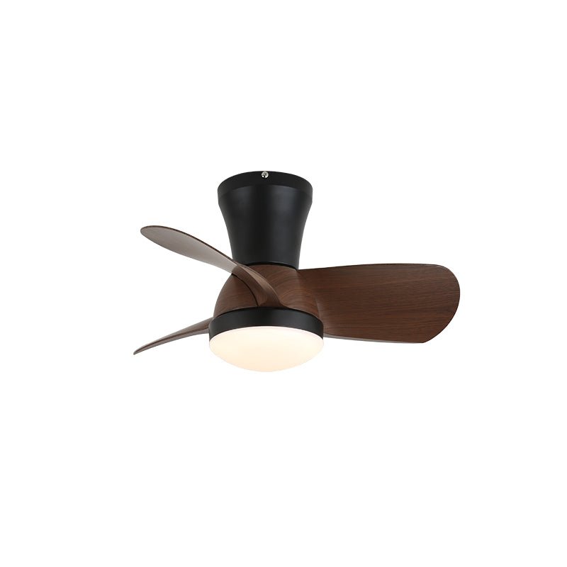 Deckenventilator mit Beleuchtung Minimalistischer Holzlook | Sansoti