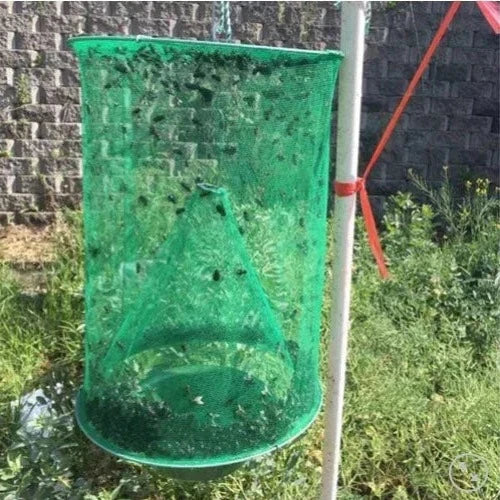 Reusable Fly Trap with Bait Container for Effective Fly Control Garden Stable Patio Lawn | Sansoti