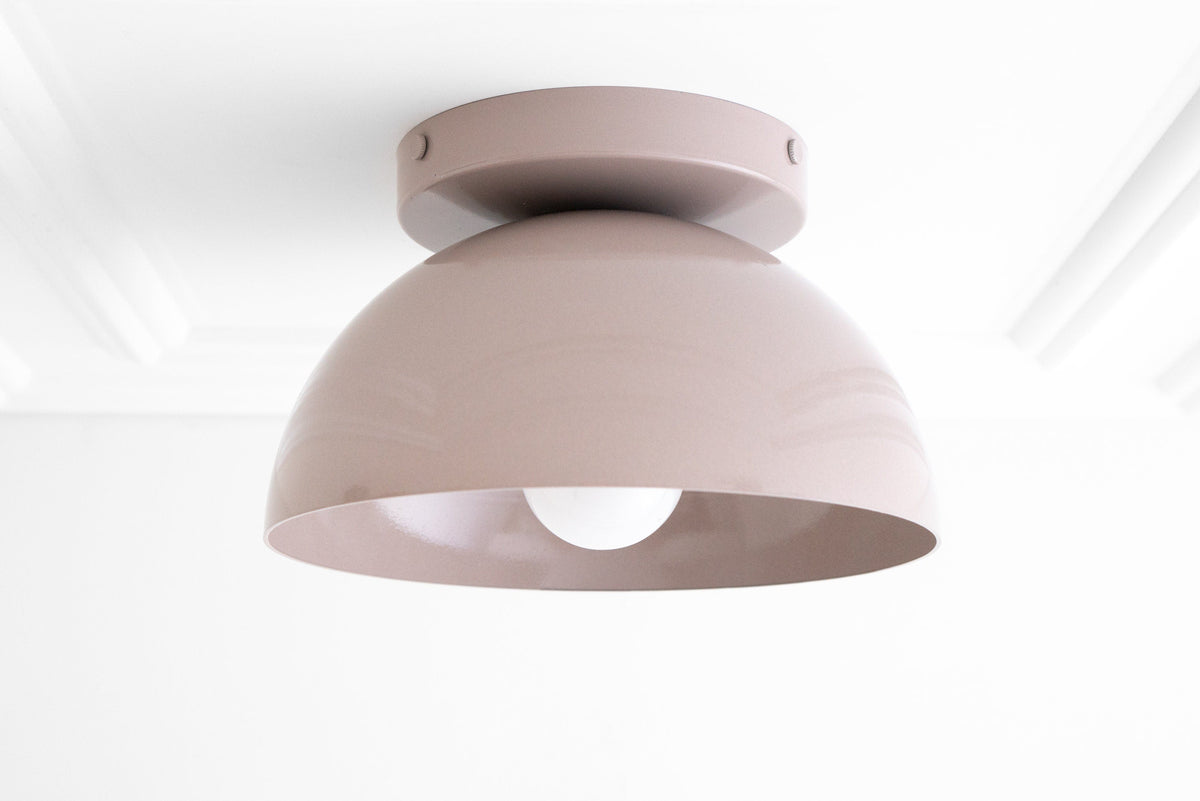 Minimalist Dome Ceiling Lamp for Compact Spaces – Surface-Mounted Spot Available in Multiple Colors | Sansoti