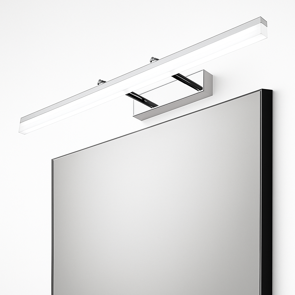 Spiegellamp LED Aluminium Goud Badkamer Woonkamer Lineaire Wandlamp Spiegel Verlichting Make-up Lamp Kunst Verlichting | Sansoti