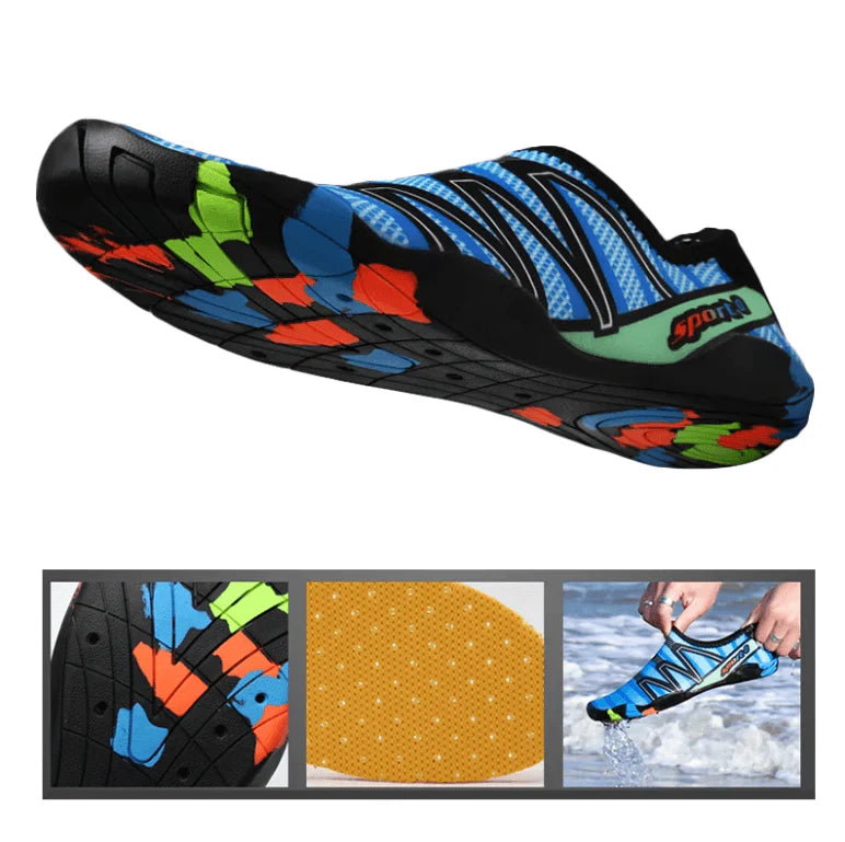 Sneldrogende Waterschoenen voor Strand & Watersport – Antislip Zool | Sansoti