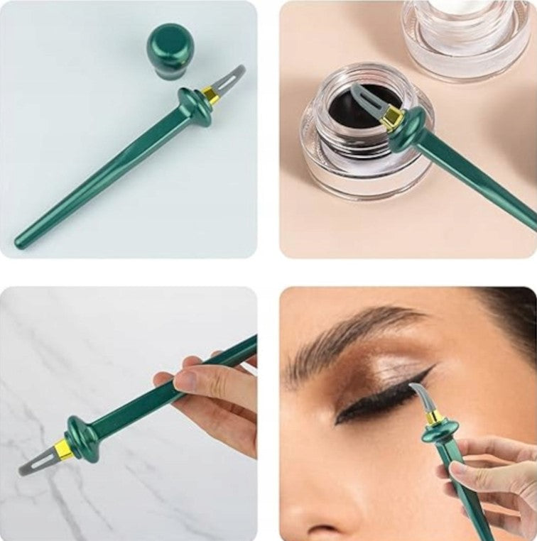Eyeliner Stamp Set with Wing Template – Perfect Symmetrical Wings for Every Occasion | Sansoti