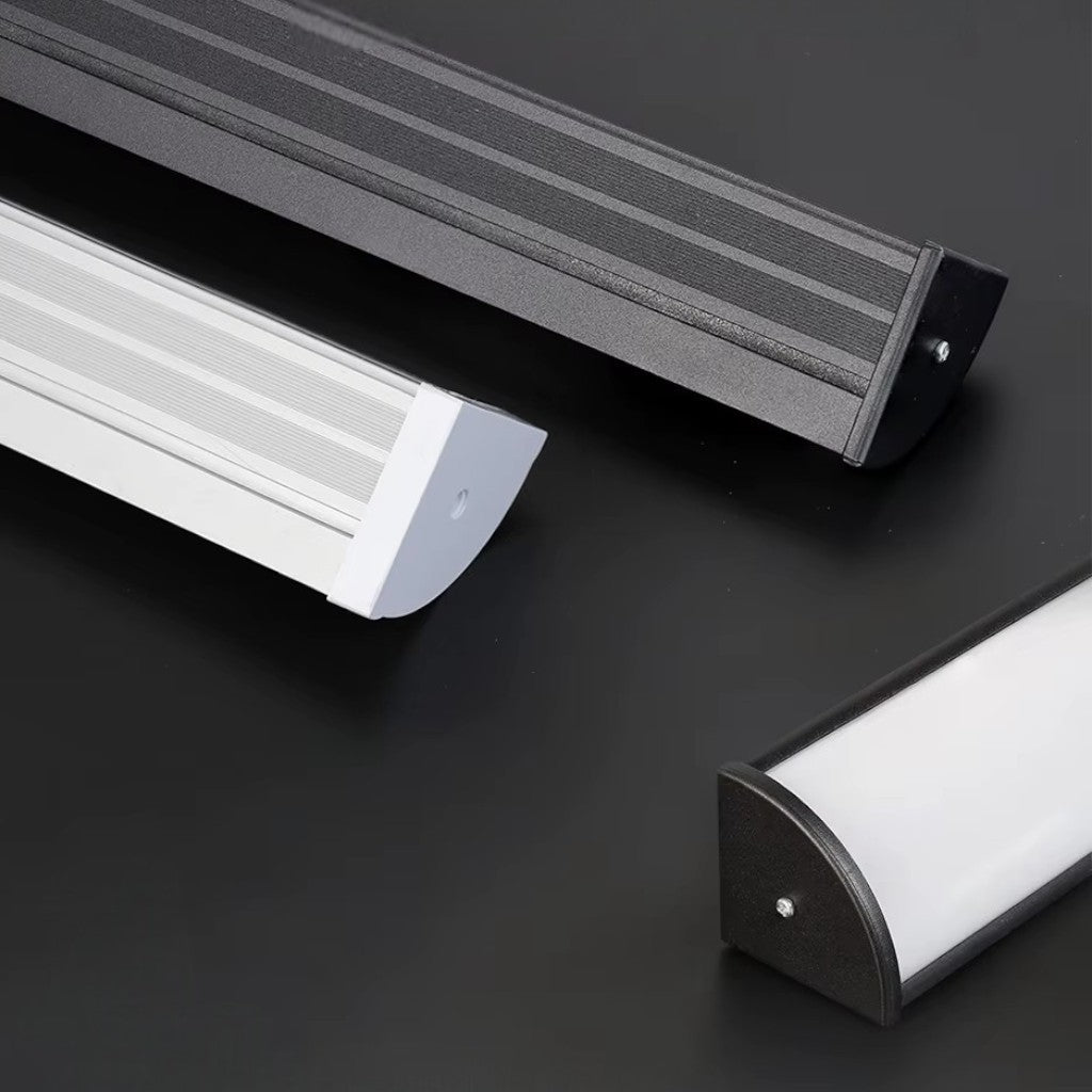 Outdoor Wall Light IP65 LED Aluminum 20 40 60 90 cm 7W 12W 20W 25W Black White 3000K 4000K 6000K Garden Veranda | Sansoti