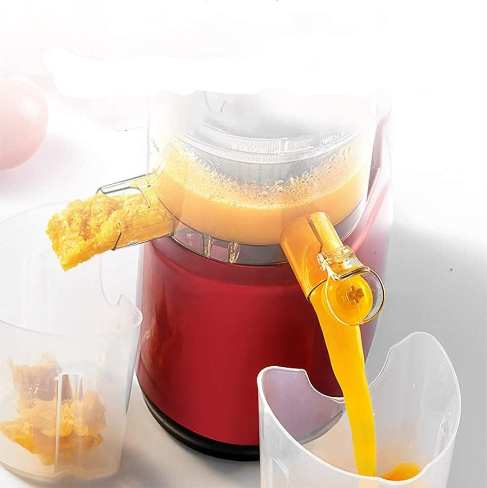 Electric Juicer 90mm for Vegetables and Fruit with Pulp Separation, Automatic Pressing, Slow Juicer | Sansoti